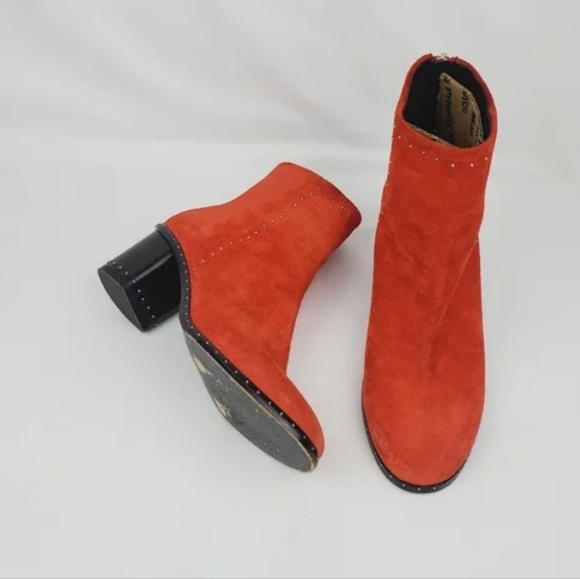 Rag & Bone Willow Stud Chunky Heel Ankle Bootie - Picture 10 of 11